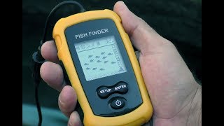 Тест  и испытание эхолота Fish Finder