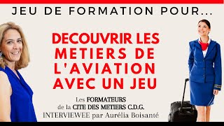 Interview Formateurs  -La Cité des métiers présente AEROGAME-Jeu de piste des métiers aéronautiques