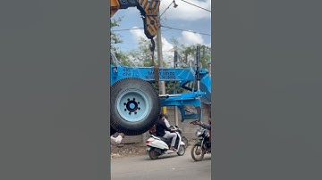 Tractor fitted Grader #grader #loader #jcb #postholedigger #liugong