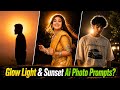 Trending Glow Effect Ai Photo Editing Kare | Instagram Lofi dusk filter Prompt
