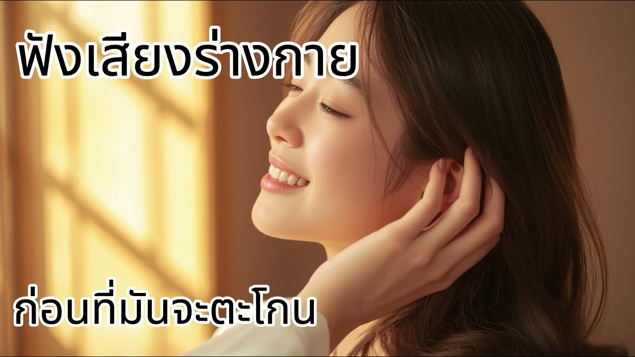 ฟังเสียงร่างกาย: ฟังเสียงร่างกายก่อนที่มันจะตะโกน