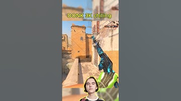Donk is Chilling #cs2 #csgo #cs2clutch #cs2bestplayer #donk