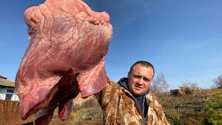 картинка: Говяжье Сердце в Казане!!! Куырдак по Казахски!!! Саратов!