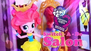 My Little Pony Equestria Girls Minis - Pinkie Pie - Switch A Do Salon - Play Set - 4K