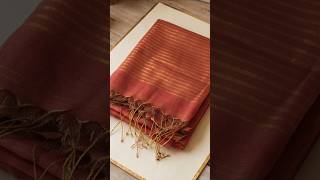 Pure Linen Tissue Saree | Luxury Look Under ₹3,000 #linensarees #tissuesaree #handloomsarees