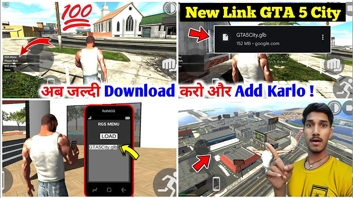 New GTA 5 City Link 😍 indian Bike Driving 3D New Update | How To Add GTA 5 City | KXP VINEET YT