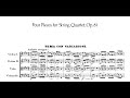 Felix Mendelssohn - Four Pieces for String Quartet, Op. 81