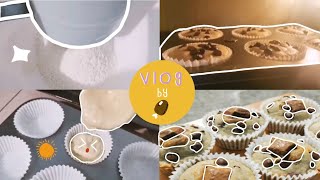Vlog Baking Banana Muffins At Night Out Of Boredom Ө