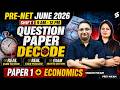 UGC PRE NET June Exam 2026 | UGC NET Paper 1 & Economics Question Paper 2026 | UGC NET Paper 1 2026