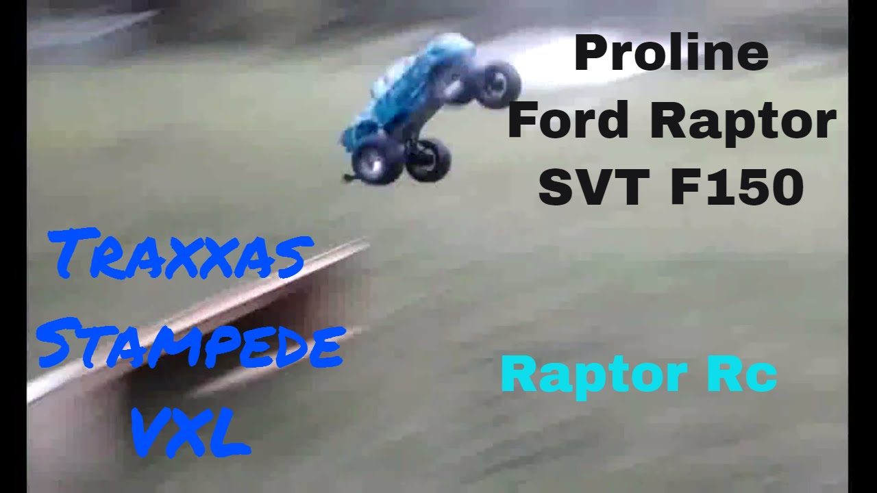 Proline Raptor Stampede Traxxas Stampede VXL upgrade: Proline Ford Raptor SVT F150 body review ...