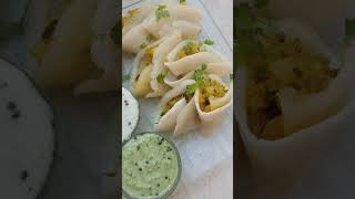 Mini Masala Dosa Wraps shorts