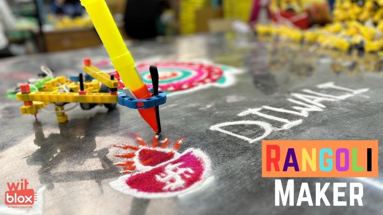 How to build a Rangoli Maker Robot | Diwali Special - YouTube