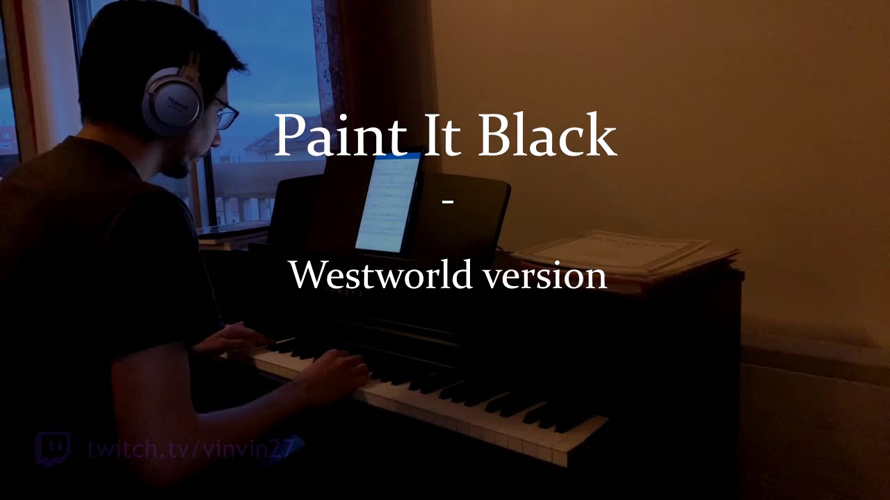 paint it black westworld ost