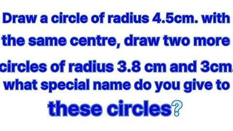 Draw a circle of radius 4.5cm. | New learning composite mathematics class6 self practice8b #class6 