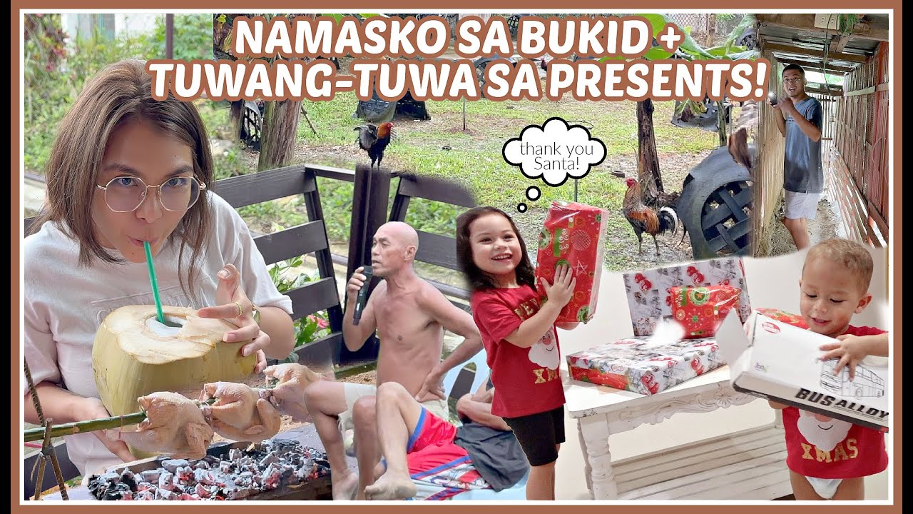 PUNTA TAYO SA BUKID! 🇵🇭 + NAG-OPEN NG PRESENTS ANG KIDS! I RichZigzVlogs