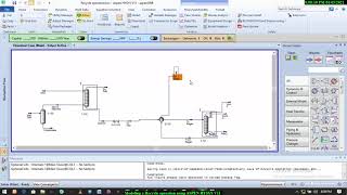 Modeling a Recycle Operation using Aspen Hysys V11