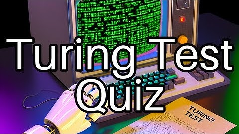 Test Your Knowledge! 🤖 Discover the Secrets of the Turing Test! #AIQuiz