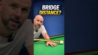 Bridge Distance? #billiards #snooker #cuesports