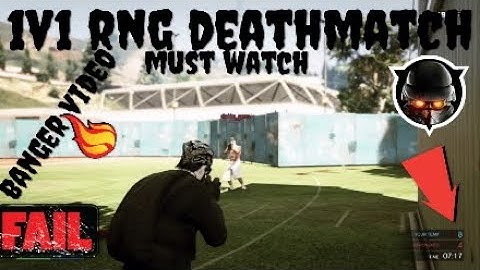 GTA 5 ONLINE|1v1 RNG DEATHMATCH|HE LEFT
