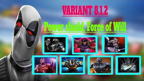 Variant 8.1.2 Power Shield, Force of Will