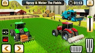 Forage Plow Farming Harvester - Real Farm Tractor Driving - Android Gameplay screenshot 5