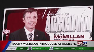 Texas A&M introduces Bucky McMillan to Aggieland