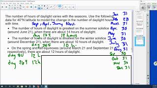1030 9A & 9B Linear Functions and Models