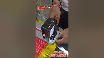 inkjet printer!! Manual Coding machine#shorts