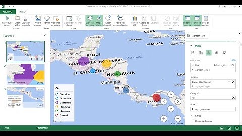INSERTAR UN MAPA 3D EN EXCEL 365 - POWER MAPS