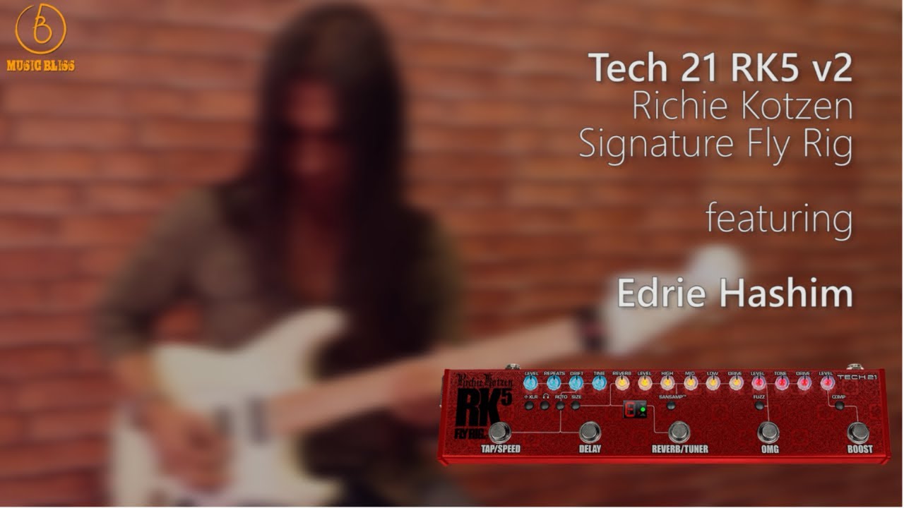 Guitaris Wings Mencuba Multi Effect Tech 21 RK5 Richie Kotzen