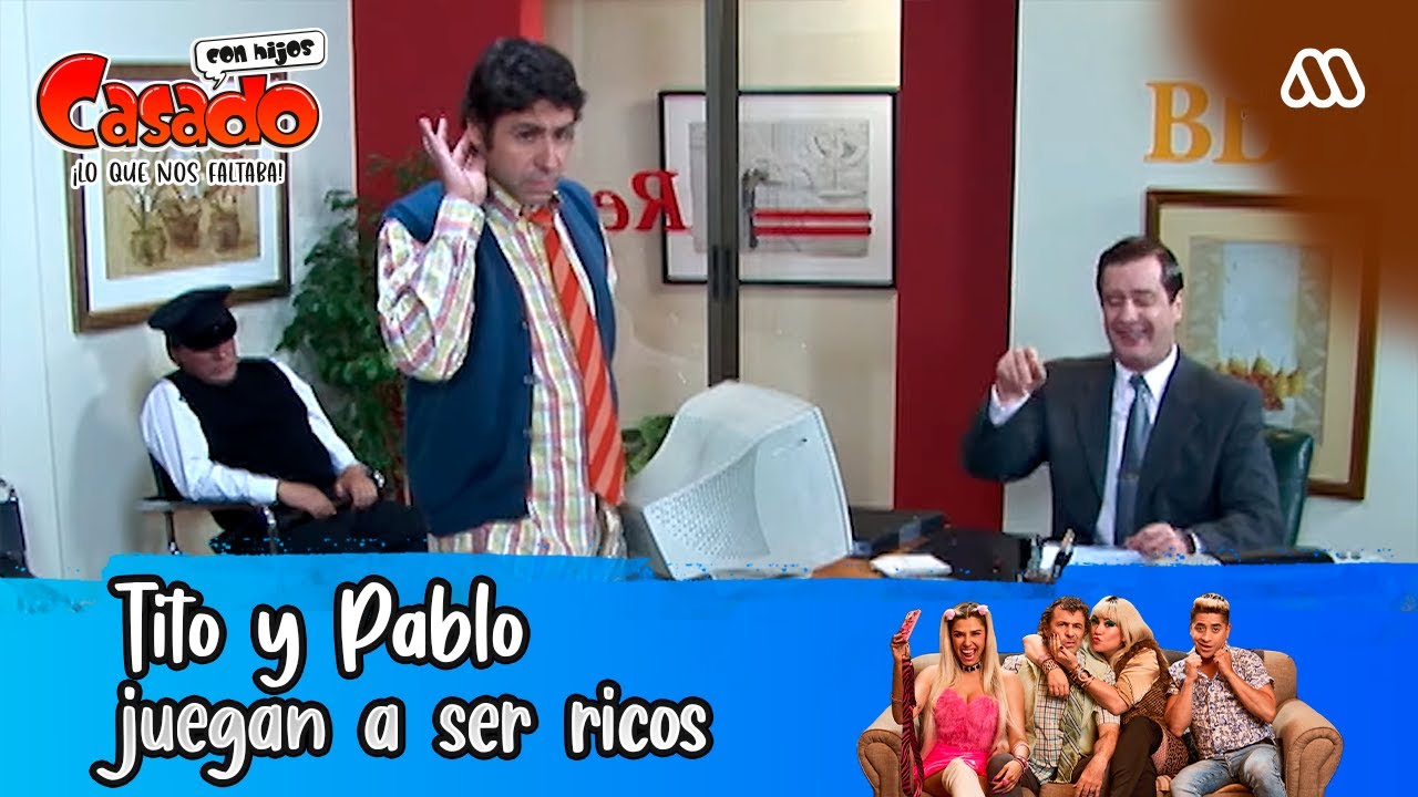 Tito y Pablo se divierten en la bóveda del banco | Temporada 1 | Casado con Hijos