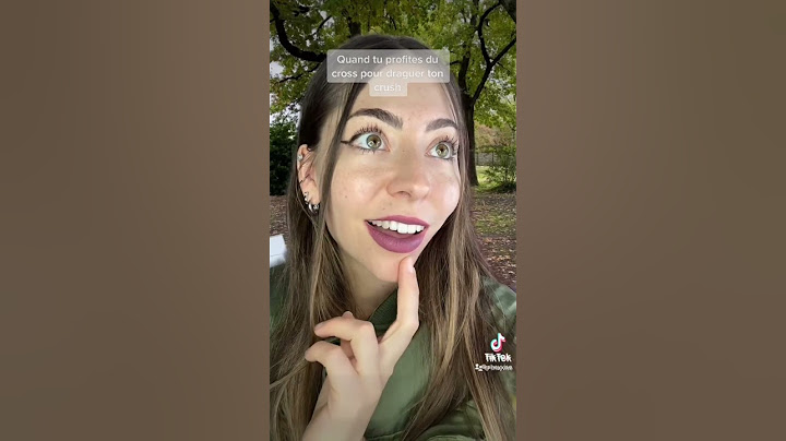 Quand tu profites du cross pour draguer ton crush