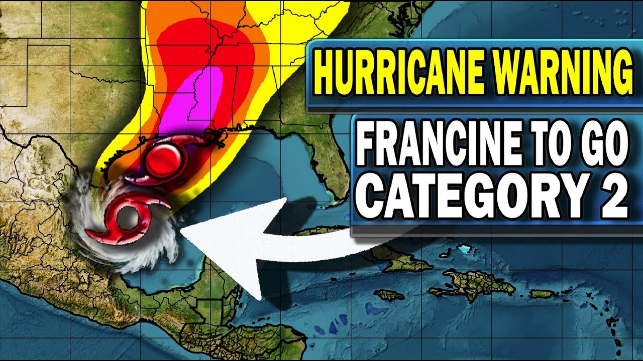 Tropical Update, Tropical Storm Francine to Go Category 2 Hurricane ...