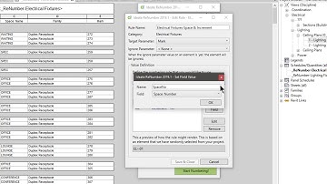 Using Ideate ReNumber in Revit Schedule Views