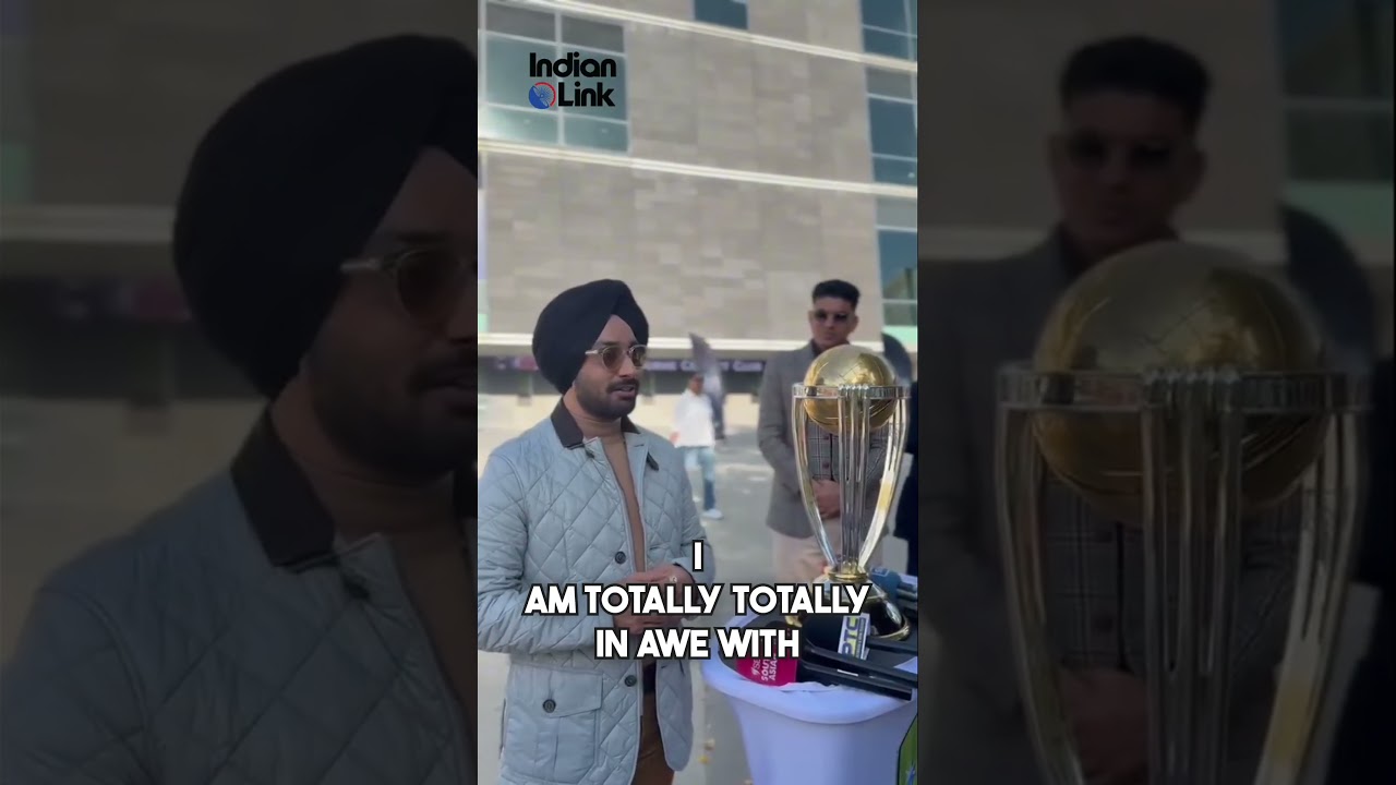 Satinder Sartaaj at the iconic Melbourne Cricket Ground