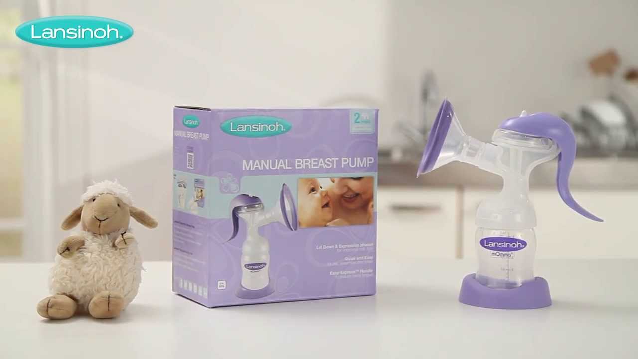 Lansinoh Manual Breast Pump - How to Use the Breastpump for