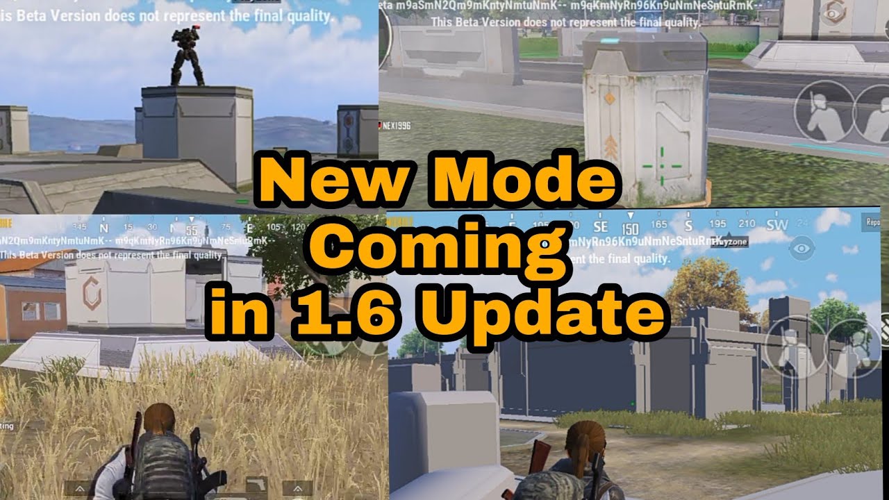 New Mode In Pubg Mobile Beta | 1.6 Update