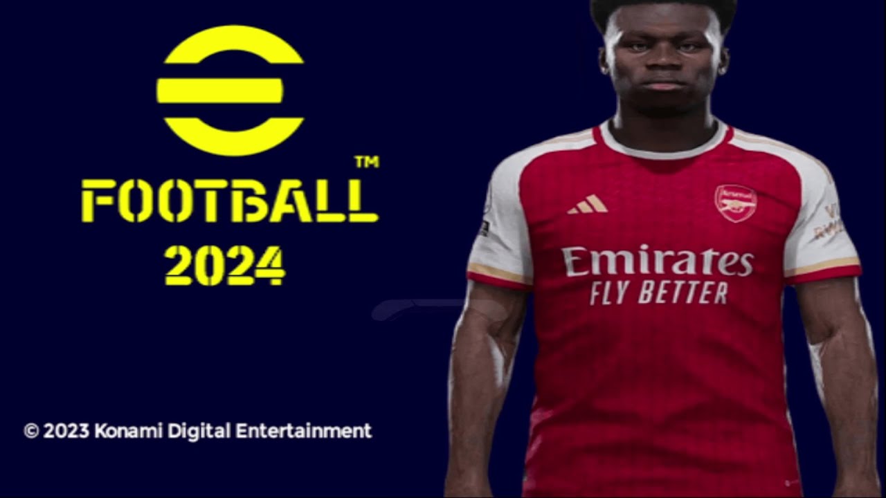EFOOTBALL 2024 ATUALIZADO PLAYSTATION 2 YouTube