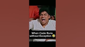 When Code Runs Without Exception #programming #funny #memes #coding #funnymemes