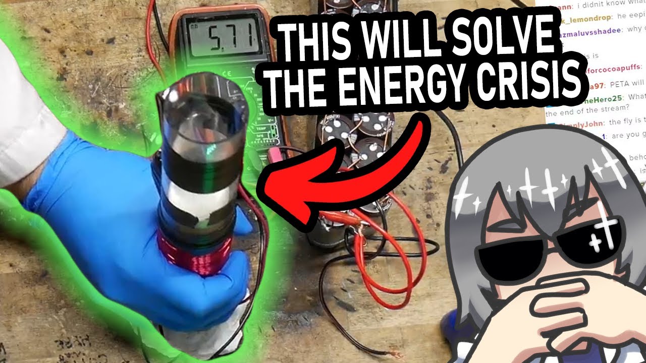 I built a handheld device that lets me generate electricity when I rub it