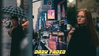 Dark Faded Preset | Lightroom mobile Preset Free DNG | dark tone | faded preset | lightroom preset screenshot 5