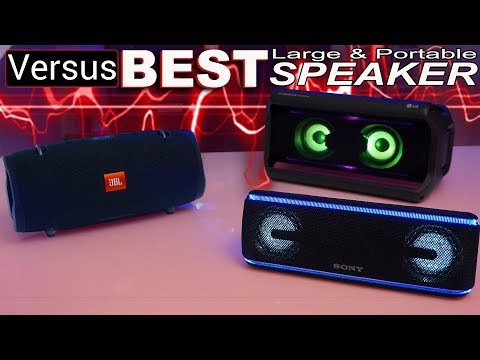 Alvorlig pint Auto The Best Large Speaker - JBL Xtreme 2 Vs Sony XB41 Vs LG PK7 - YouTube