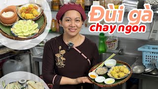 Ăn chay cùng Diệu | Bí quyết làm đùi gà chay cực hay lại siêu ngon