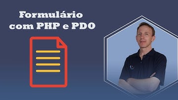 PHPOO #1 - Como criar formulário com PHP e cadastrar no banco de dados com PDO