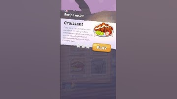 Cookingdom Recipe No.29 Croissant #cookingdom #puzzlegames #gameplay #walkthrough