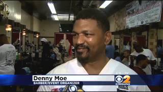 Harlem Barbershop Hosts Cutting for a Cure Event