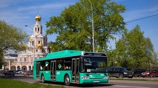 Электробус ЛиАЗ-6274 № 08106 на обкатке