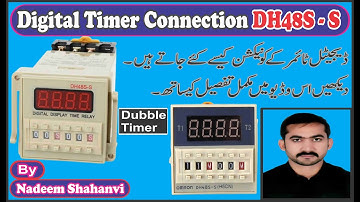 Digital Timer ON OFF ON DH48S-S Dual Timer Connection