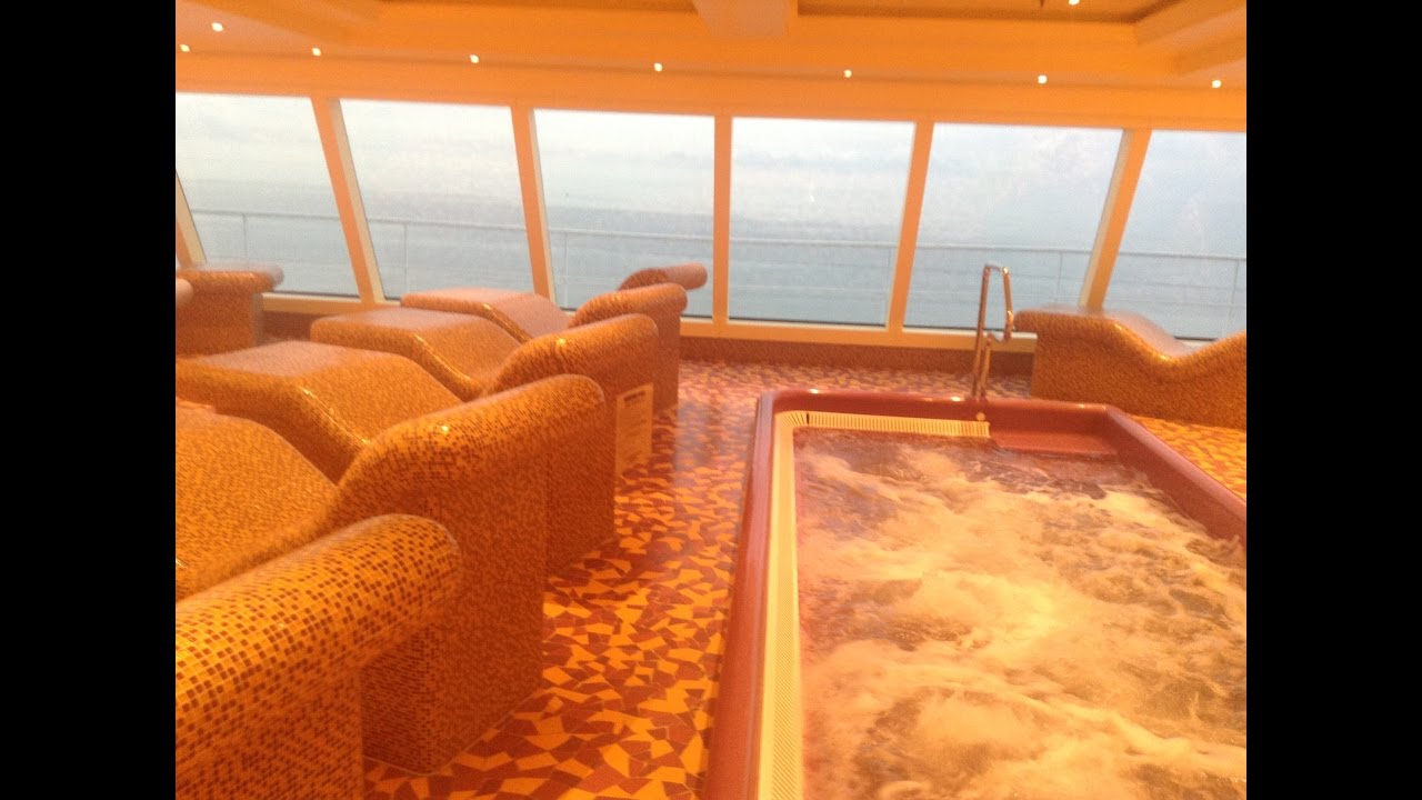 carnival vista spa tour