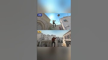 Noclip Comparison CS2 v.s. CSGO